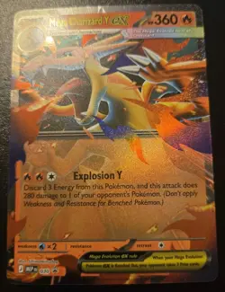 Mega Charizard Y EX 030 MEP Black Star Promo Phantasmal Flames Pokemon TCG - Image 1