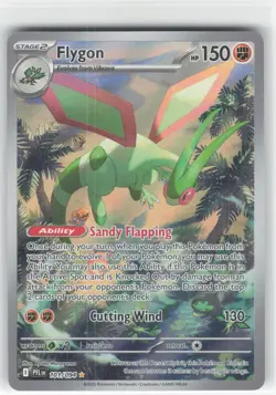✰ FLYGON 101/094 ILLUSTRATION RARE PHANTASMAL FLAMES POKEMON ✰ LP - Image 2