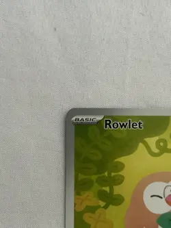 Rowlet 090/088 Illustration Rare Full Art Pokemon TCG Perfect Order NM/M Holo - Image 3