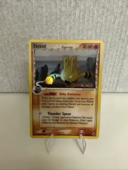 2006 Pokemon EX Dragon Frontiers Elekid Delta Species Reverse Holo #48/101 - Image 1