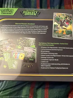 Pokemon TCG: Perfect Order ETB & Booster Bundle SEALED IN HAND Ships ASAP - Image 2