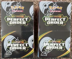 2 x Pokemon TCG Perfect Order Half Booster Box 18 Packs x 2 - Brand New & Sealed - Image 1