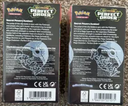 2 x Pokemon TCG Perfect Order Half Booster Box 18 Packs x 2 - Brand New & Sealed - Image 3
