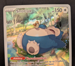 Pokemon Snorlax 051 from ETB 151 S&V/Sw&Sh NM Condition Promo Black Star ENG NM - Image 3