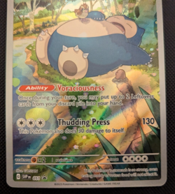 Pokemon Snorlax 051 from ETB 151 S&V/Sw&Sh NM Condition Promo Black Star ENG NM - Image 4
