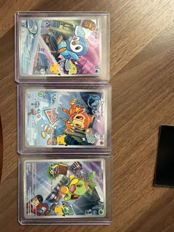 Pokemon 2026 First Partner Illustration Collection Series 1 Promos Set 40-42 - Image 1