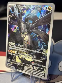 N's Zekrom 031 Pokemon Center Stamped Promo Ascended Heroes Holo Illustration - Image 2