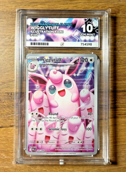 Pokemon TCG Phantasmal Flames Wigglytuff 105/094 Illustration Rare ACE Mint 10 - Image 1