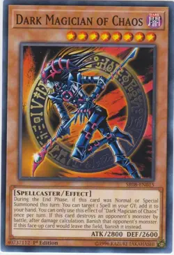 Yugioh! Dark Magician of Chaos - SR08-EN015 - Common - 1st Ed NM - Image 1