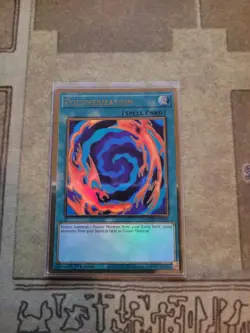 YUGIOH POLYMERIZATION MAGO-EN044 GOLD 1ST ED NM - Image 1