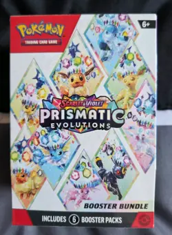 Pokemon TCG Prismatic Evolutions Booster Bundle Factory Sealed - Image 1