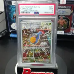 Pokemon Karrablast Sv: Black Bolt Illustration Rare Holo 094/086 PSA 9 2025 - Image 1