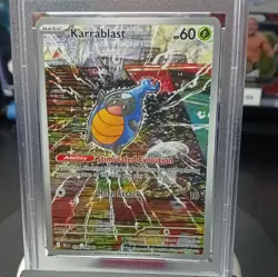 Pokemon Karrablast Sv: Black Bolt Illustration Rare Holo 094/086 PSA 9 2025 - Image 2