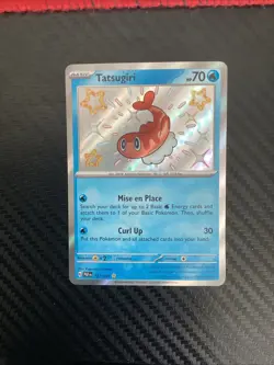 Pokemon Tatsugiri Shiny Rare SV: Paldean Fates 127/091 NM TCG - Image 1