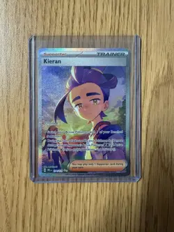 Kieran 174/131 Sir Holo Prismatic Evolutions Pokemon - Image 1