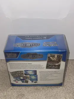 Pokemon TCG Stellar Crown Pokemon Center ETB With Plastic Protector - Image 2