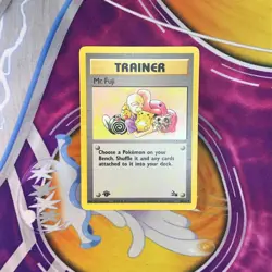 Mr.Fuji - 58/62 - Vintage - Uncommon (Fossil: 1st Edition) Pokemon TCG - Image 1