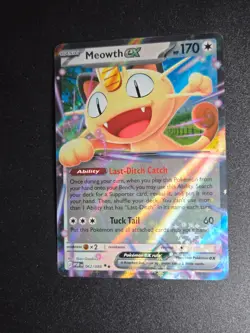 Meowth Ex 062/088 - Double Rare - Mega Evolution: Perfect Order - Pokemon TCG - Image 1