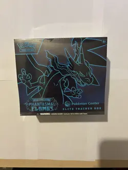 Pokemon TCG Phantasmal Flames Pokemon Center ETB Elite Trainer Box (Sealed) - Image 1