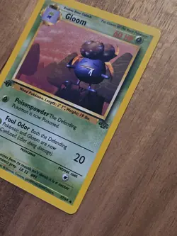 Gloom 1st Edition Uncommon Near Mint 37/64 Jungle Set 1999 Pokemon TCG WOTC - Image 4