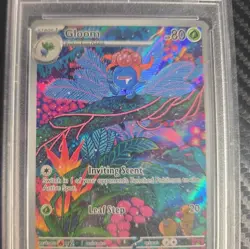 2023 POKEMON OBF EN-OBSIDIAN FLAMES ILLUSTRATION RARE #198 GLOOM PSA 10 - Image 3