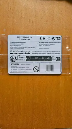 Gengar 050/088 EB Games Promo FRENCH Sealed Pokemon Gamestop - Image 2