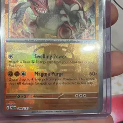 Groudon (Master Ball Pattern) Holo Prismatic Evolutions Rare 049/131 Pokemon TCG - Image 2