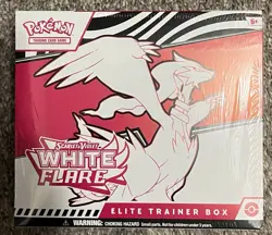 Pokemon TCG Scarlet Violet White Flare Elite Trainer Box ETB Sealed New - Image 1