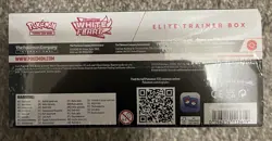 Pokemon TCG Scarlet Violet White Flare Elite Trainer Box ETB Sealed New - Image 4