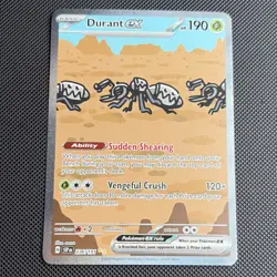 Pokemon Durant EX 236/191 Special Illustration Rare Holo 190 HP - Image 1