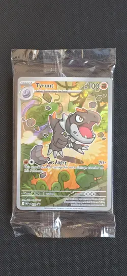 Pokemon TCG Tyrant 070 Black Star Promo Perfect Order Sealed New - Image 1