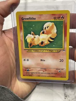 Growlithe 68/105 | Neo Destiny | Common | Pokemon TCG | Near Mint NM Vintage Vtg - Image 1