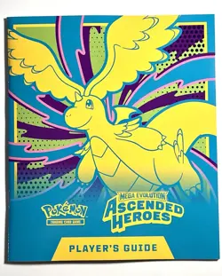 Ascended Heroes Pokemon Player’s Guide from Pokemon ETB Elite Trainer Box - Image 1