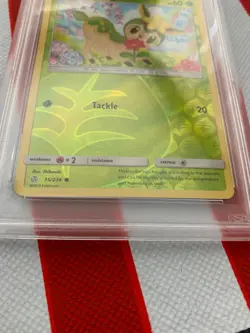 PSA Pokemon 2019 SUN & MOON DEERLING-REV.FOIL , COSMIC ECLIPSE #15 - Image 5