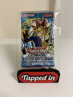 2002 Yugioh Legend of Blue-Eyes White Dragon Unlimited Booster Pack - Image 1