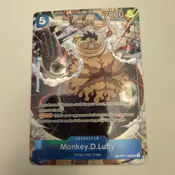One Piece TCG Monkey.D.Luffy OP11-058 (TR) Carrying On His Will (OP13) NM - Image 2