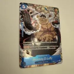 One Piece TCG Monkey.D.Luffy OP11-058 (TR) Carrying On His Will (OP13) NM - Image 3