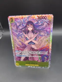One Piece TCG Nico Robin Heroines Edition Japanese SR EB03-055 - Image 3