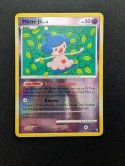 NM Pokemon Mime Jr Reverse Holo Card 114/147 Supreme Victors - Image 1