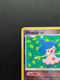 NM Pokemon Mime Jr Reverse Holo Card 114/147 Supreme Victors - Image 2
