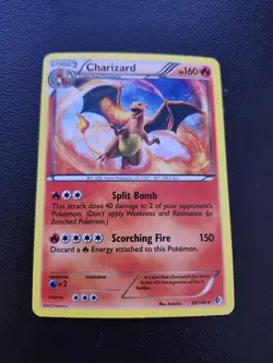 Charizard 20/149 Black & White Boundaries Crossed HP Heavily Played Pokemon Card - Image 1