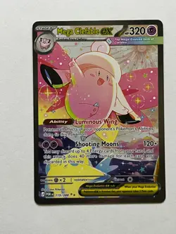 Mega Clefable ex 119/088 Me03: Perfect Order Holo Pack Fresh Pokemon Card MINT - Image 1