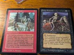 MTG Beta 11-Card Collection Lot - Drudge Skeletons, Phantasmal Terrain and more! - Image 1