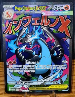 Mega Charizard X EX Promo #023 Holo Black Star Promo – Pokemon Card - Image 2