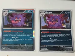 Gengar 050/088 Reverse HOLO + HOLO Pokemon Card Perfect Order free shipping - Image 1
