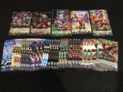 Cardfight Vanguard Diabolos Viamance Bruce Deck Complete Plus Bonus Cards - Image 2