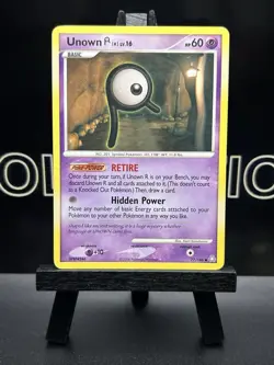 Pokemon TCG Unown (R) 77/146 Legends Awakened Uncommon Card Regular LP - Image 2