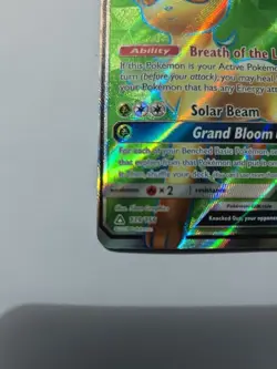 Leafeon GX 139/156 Ultra Rare Full Art Holo SM Ultra Prism Pokemon Card NM - Image 4