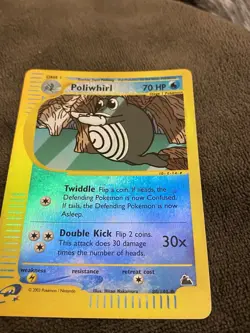 Poliwhirl 88/144 - Skyridge Reverse Holo - Pokemon Card Vintage - Pokemon TCG - Image 2