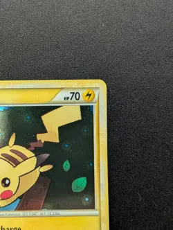 NM Pokemon Pikachu Holo Card HGSS03 Black Star Promo 2010 - Image 3